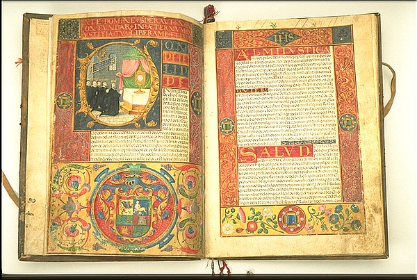 Example of a medieval manuscript