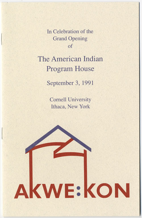 The American Indian Program's Akwe:kon